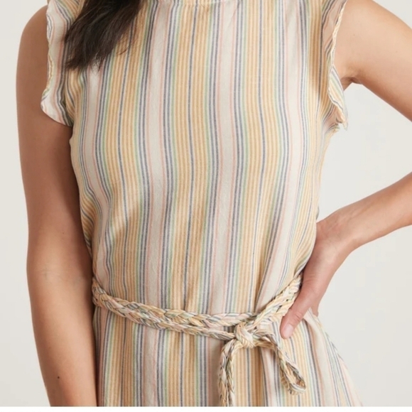 Marine layer Laney Mini Dress in Beachy Stripe - Picture 3 of 8